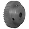 B&B Manufacturing 48-3P06-6A4, Timing Pulley, Aluminum, Clear Anodized,  48-3P06-6A4 - alternate 2